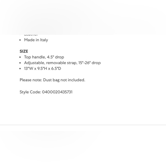 💥PRICE DROP💥WOW‼️VALENTINO BY MARIO VALENTINO MINIMI SATCHEL WHITE PURSE BAG‼️ - Picture 11 of 11